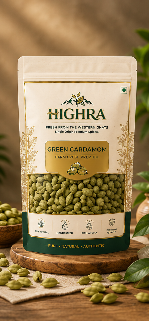 Farm Fresh Green cardamom - 8 mm Premium - 100 gm